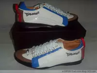 chaussures dsquared hommes new style 2013 sept cuir bleu abricot